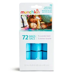 Munchkin Diaper Pails>Refill Diaper Disposal Bags - Lavender Scent