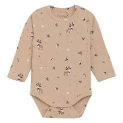 BOY Fixoni Bodysuits|Bodysuits>Reindeer Print Bodysuit 6-24m