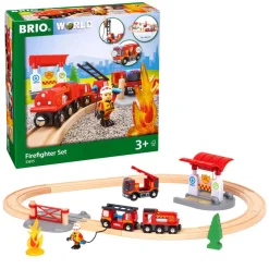 Kids Ravensburger Rescue Firefighter Set - 18-Piece Train Toy