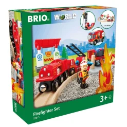 Kids Ravensburger Rescue Firefighter Set - 18-Piece Train Toy