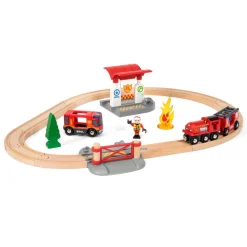 Kids Ravensburger Rescue Firefighter Set - 18-Piece Train Toy