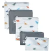 Kids Tiny Twinkle Snack Bags & Containers|Tableware>Reusable Snack Bags 5-Pack - Dinosaurs