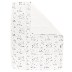 Kids Jasxtek Reversible Muslin Waffle Blanket - Forest