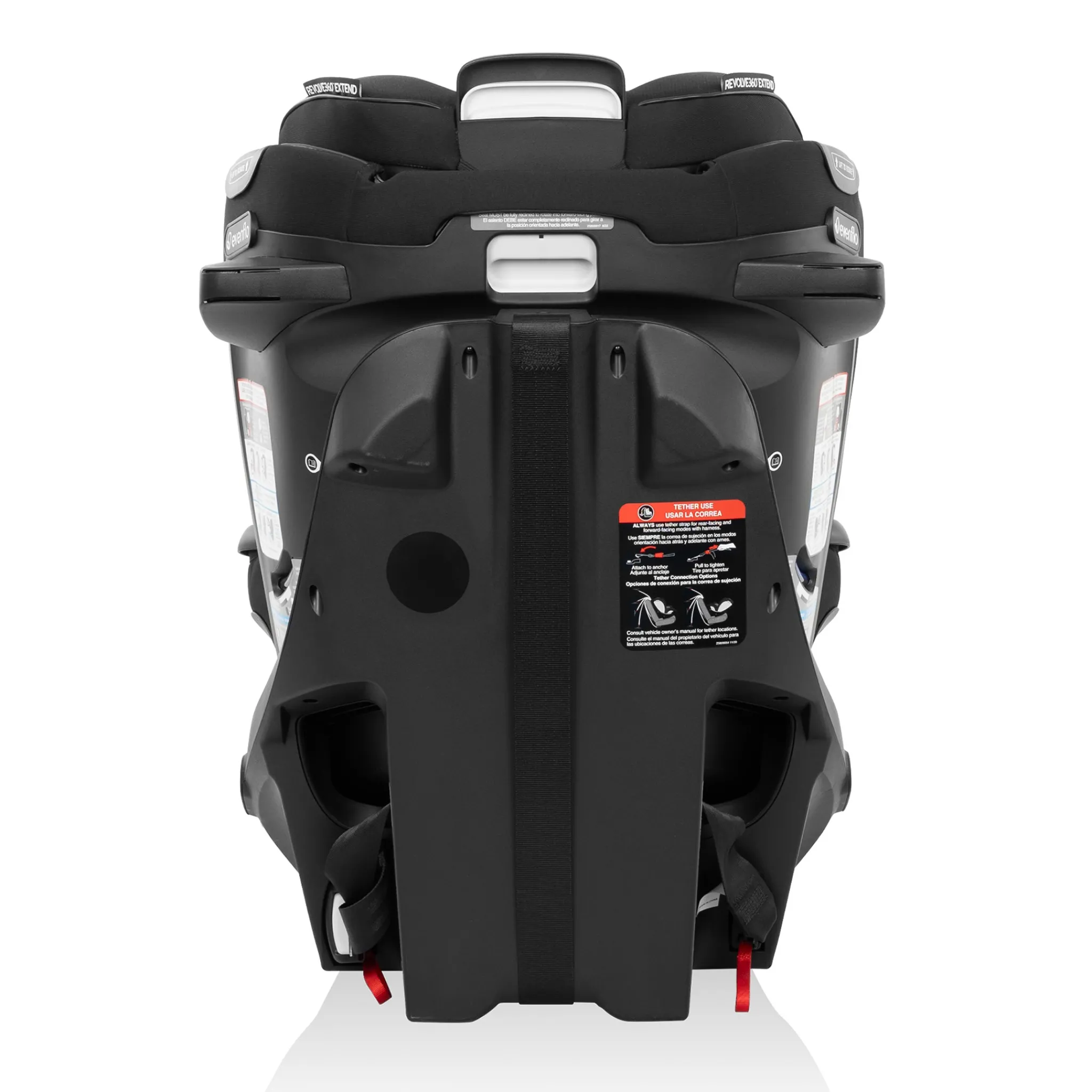 Kids Evenflo Car Seats & Booster Seats|Car Seats>Revolve360 Extend All-in-One Rotating Car Seat with SensorSafe - Onyx