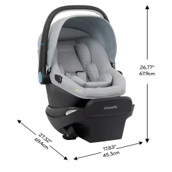 Kids Evenflo Revolve180 LiteMax NXT Rotational Car Seat with SensorySoothe - Quartz