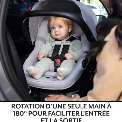 Kids Evenflo Revolve180 LiteMax NXT Rotational Car Seat with SensorySoothe - Quartz
