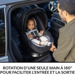 Kids Evenflo Revolve180 LiteMax NXT Rotational Car Seat - Cinder Gray