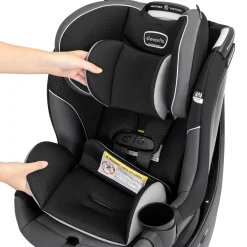 Kids Evenflo Revolve360 Slim 2-in-1 Rotating Convertible Car Seat - Canton Black