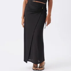 Ripe Rhi Mock Wrap Skirt