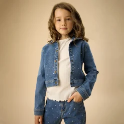 Kids Creamie Fleeces And Sweatshirts|Tops>Rhinestones Jacket 7-14