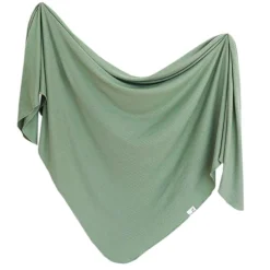 Kids Copper Pearl Blankets|Blankets>Rib Knit Blanket - Clover
