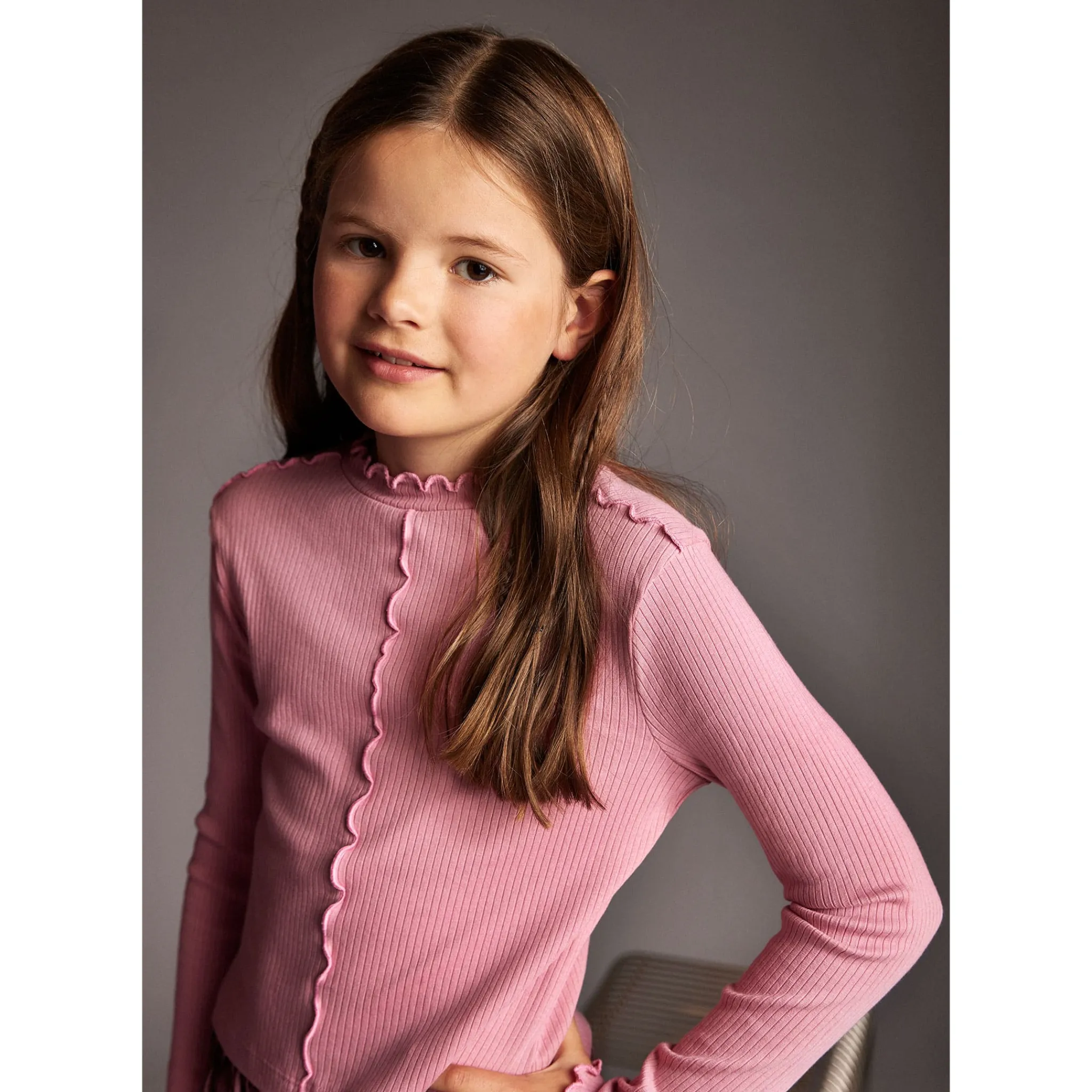 Kids Creamie Rib T-shirt 7-14
