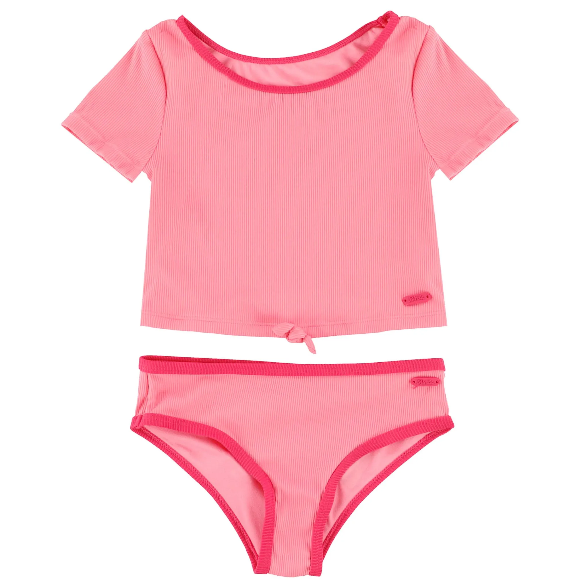 Kids Birdz Ribbed Uv Tankini 2-10