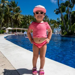 Kids Birdz Ribbed Uv Tankini 2-10
