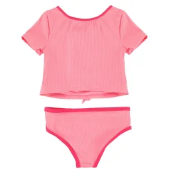 Kids Birdz Ribbed Uv Tankini 2-10