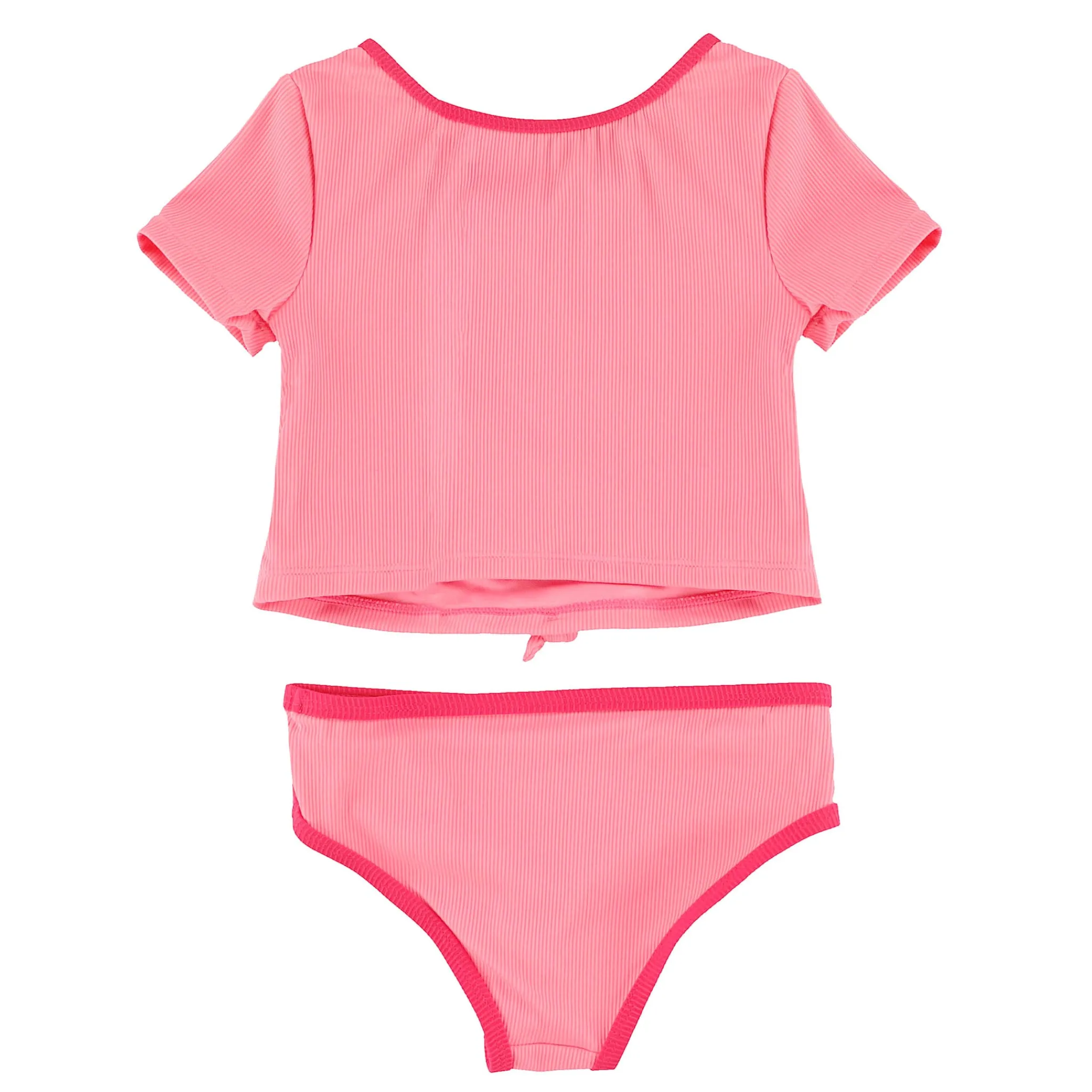 Kids Birdz Ribbed Uv Tankini 2-10