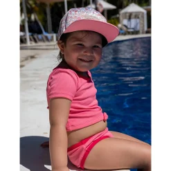Kids Birdz Ribbed Uv Tankini 2-10