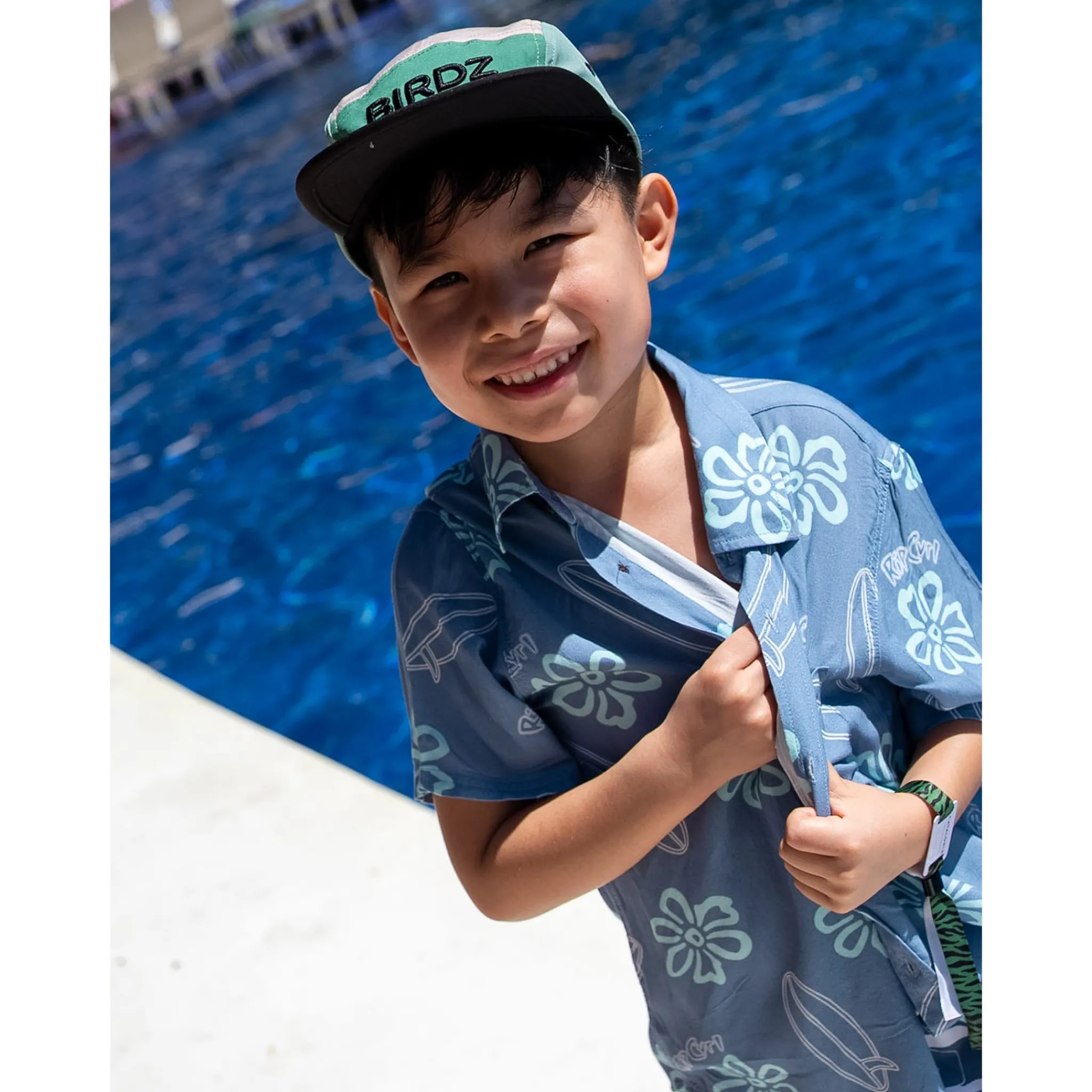 Kids/BOY Rip Curl Tops>Ride The Wave Shirt 1-8