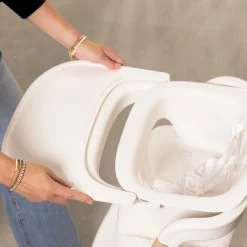 Evenflo RightSeat Multistage 3-IN-1 High Chair - Sea Salt White