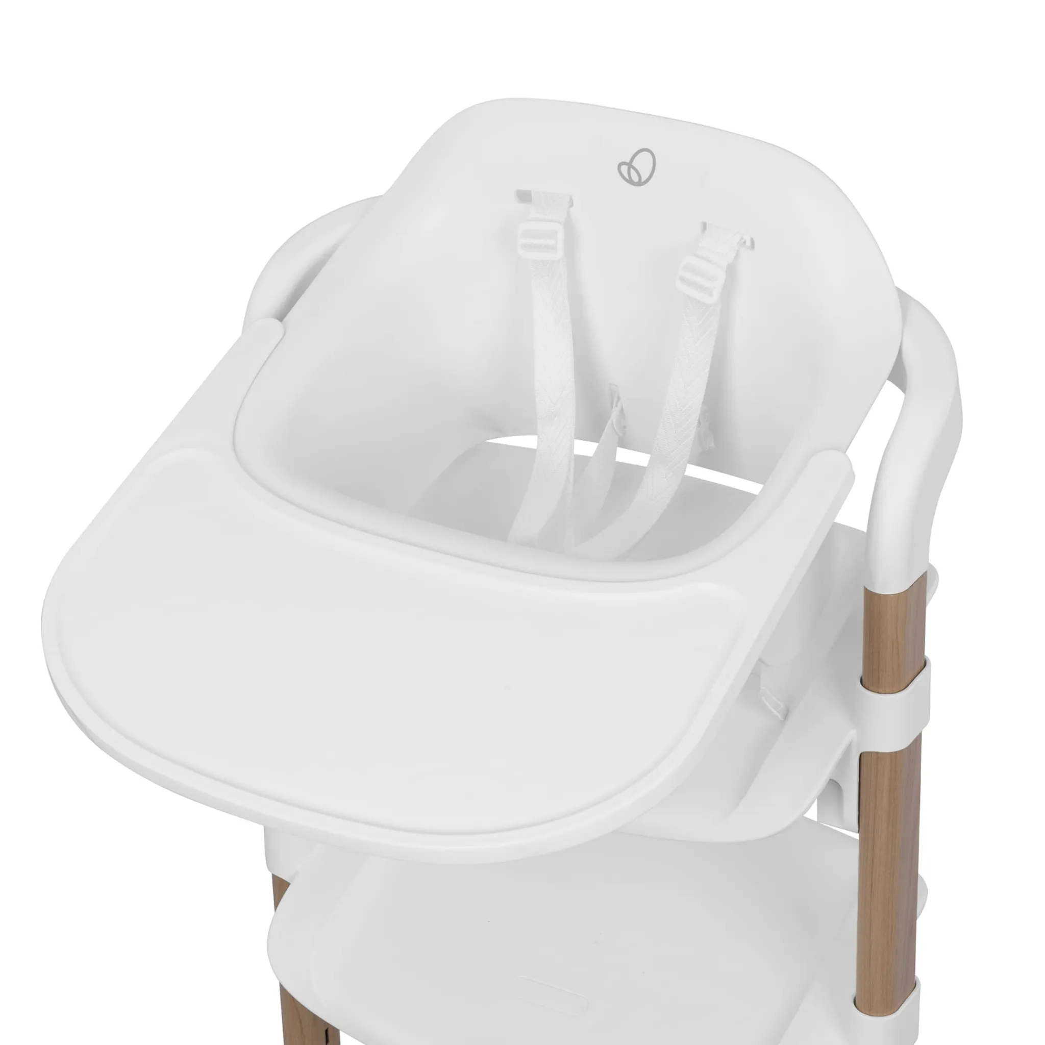 Evenflo RightSeat Multistage 3-IN-1 High Chair - Sea Salt White
