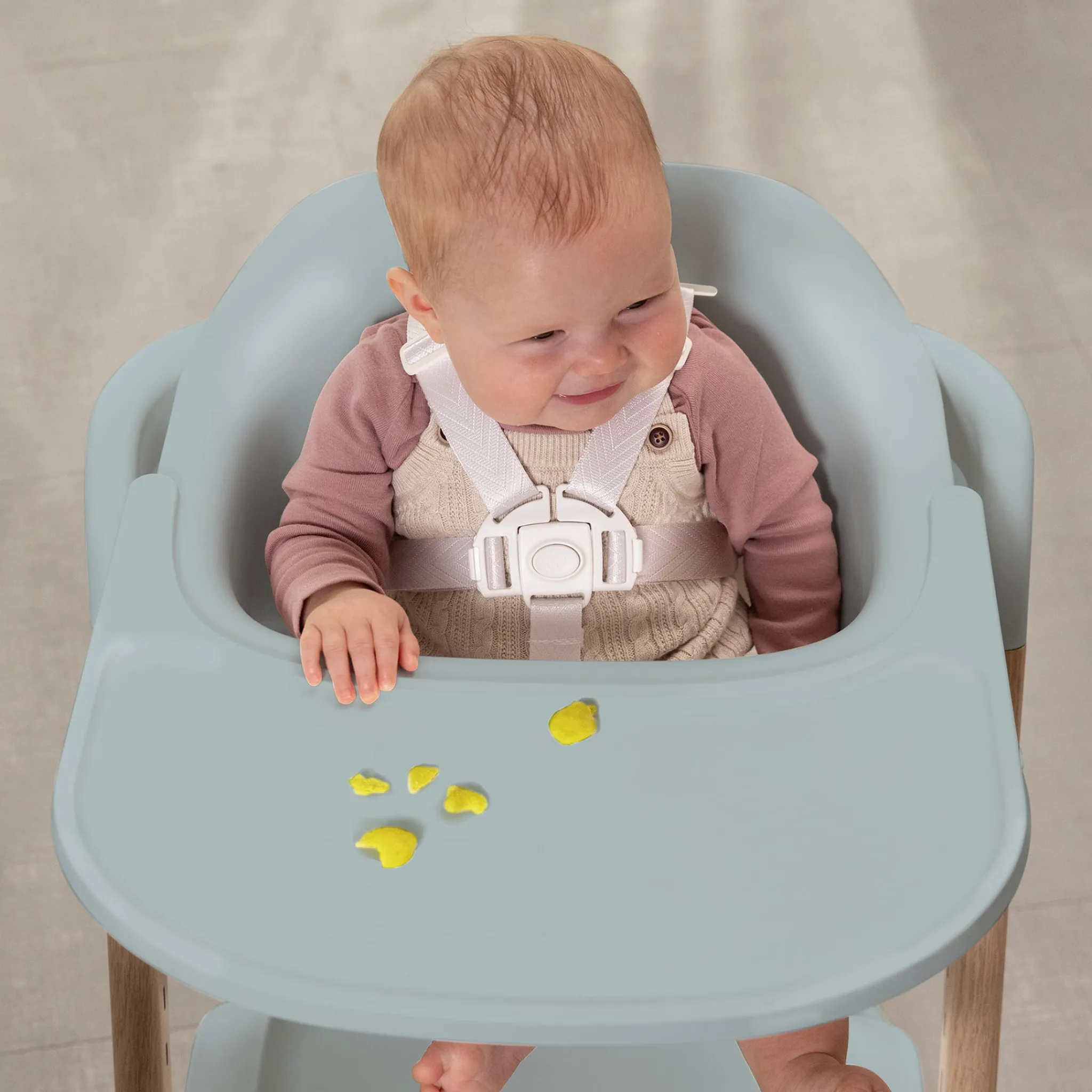 Evenflo High Chairs & Booster Seats|High Chairs & Booster Seats>RightSeat Multistage 3-IN-1 High Chair - Sage Green