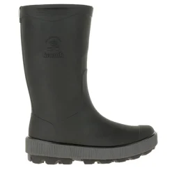 Kamik Rain Boots>Riptide Charcoal Sizes 11-6