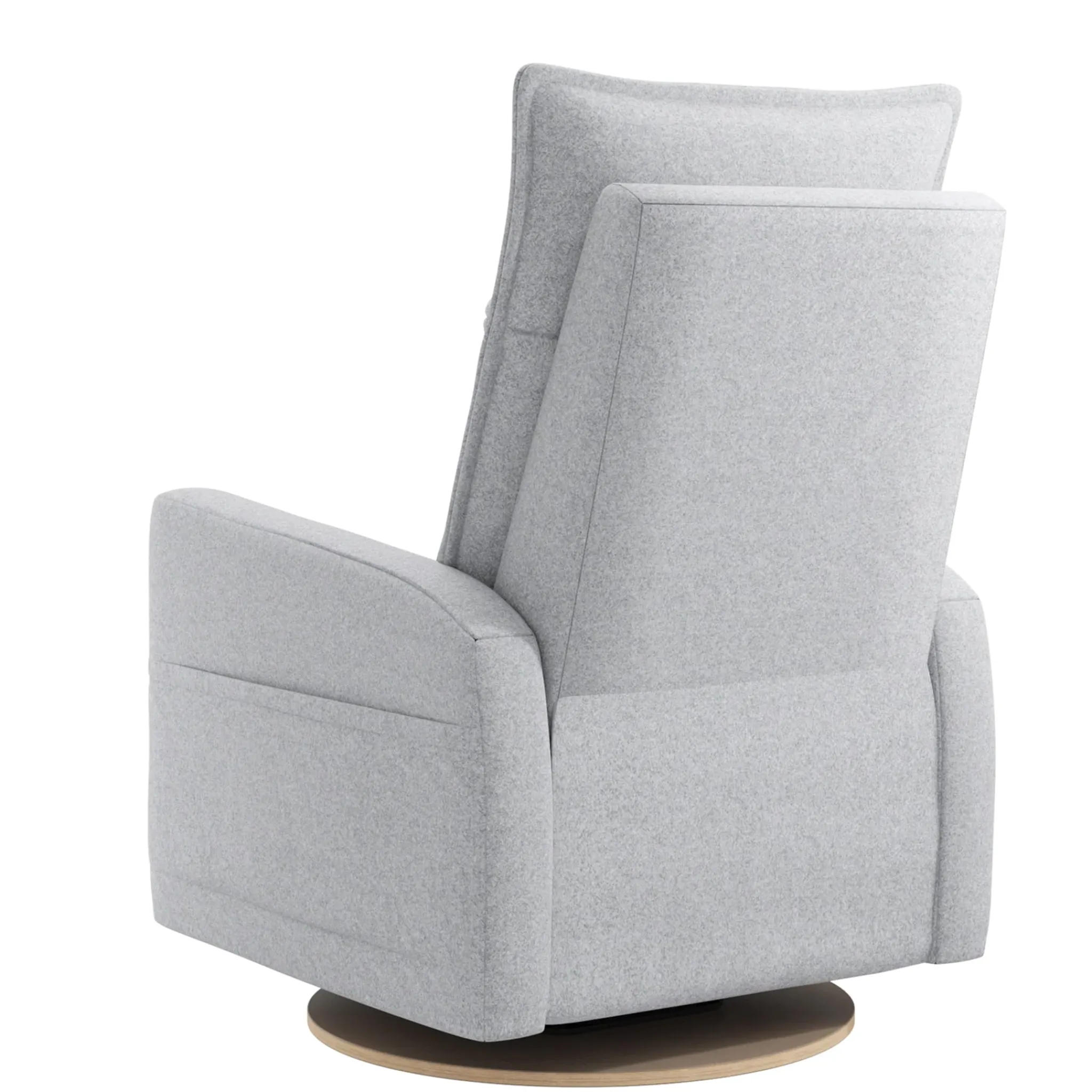 Jaymar BB Rocking and Swivel Armchair Arya - Arlo Heather Silver
