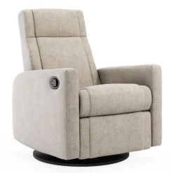 Jaymar BB Gliders & Rocking Chairs|Gliders & Rocking Chairs>Rocking and Swivel Armchair Nelly - Breather Driftwood / Black