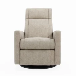 Jaymar BB Gliders & Rocking Chairs|Gliders & Rocking Chairs>Rocking and Swivel Armchair Nelly - Breather Driftwood / Black