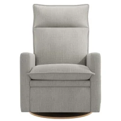 Jaymar BB Rocking and Swivel Armchair Arya - Nubia Silver - Motorized Electric