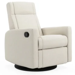 Jaymar BB Gliders & Rocking Chairs|Gliders & Rocking Chairs>Rocking and Swivel Armchair Nelly - Henequen Stain-resistant fabric