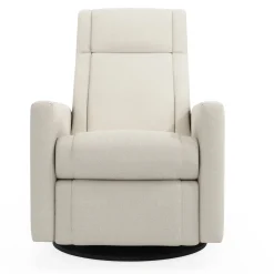 Jaymar BB Gliders & Rocking Chairs|Gliders & Rocking Chairs>Rocking and Swivel Armchair Nelly - Henequen Stain-resistant fabric