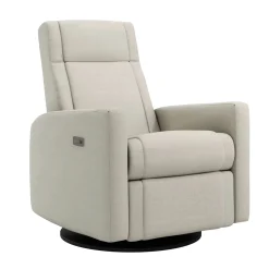Jaymar BB Rocking and Swivel Armchair Nelly - Como Sand / Black - Motorized Electric