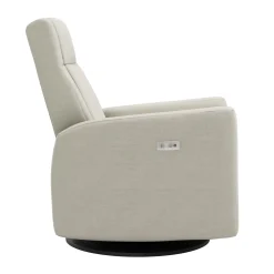 Jaymar BB Rocking and Swivel Armchair Nelly - Como Sand / Black - Motorized Electric