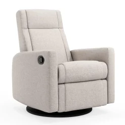 Jaymar BB Rocking and Swivel Armchair Nelly - Arlo Pearl / Black