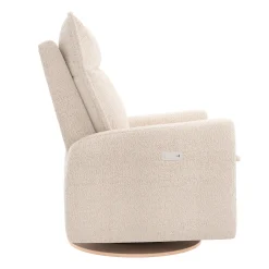 Jaymar BB Rocking and Swivel Armchair Arya - Puppy Sand - Motorized Electric