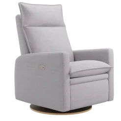 Jaymar BB Rocking and Swivel Armchair Arya - Como Dove Grey - Motorized Electric