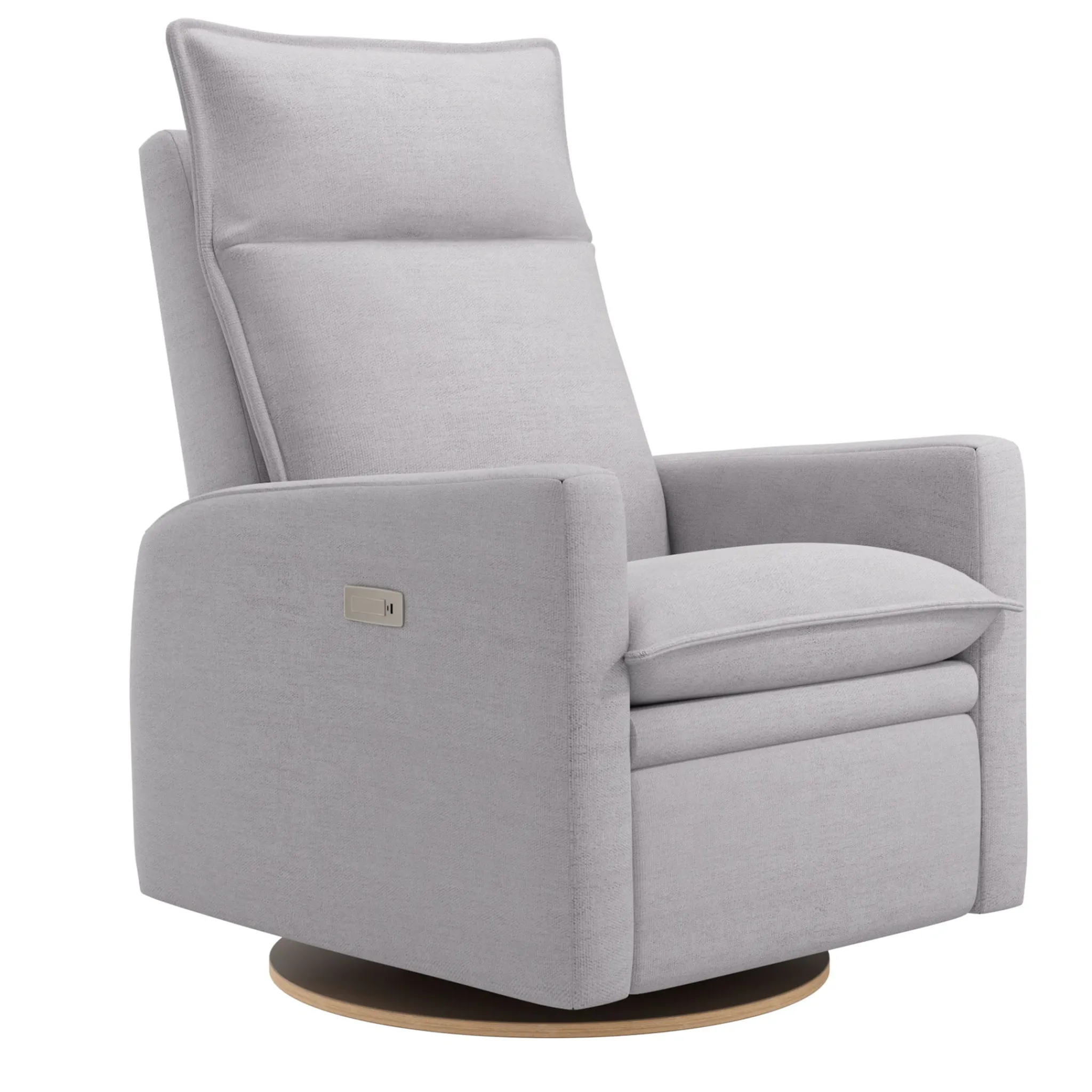 Jaymar BB Rocking and Swivel Armchair Arya - Como Dove Grey - Motorized Electric