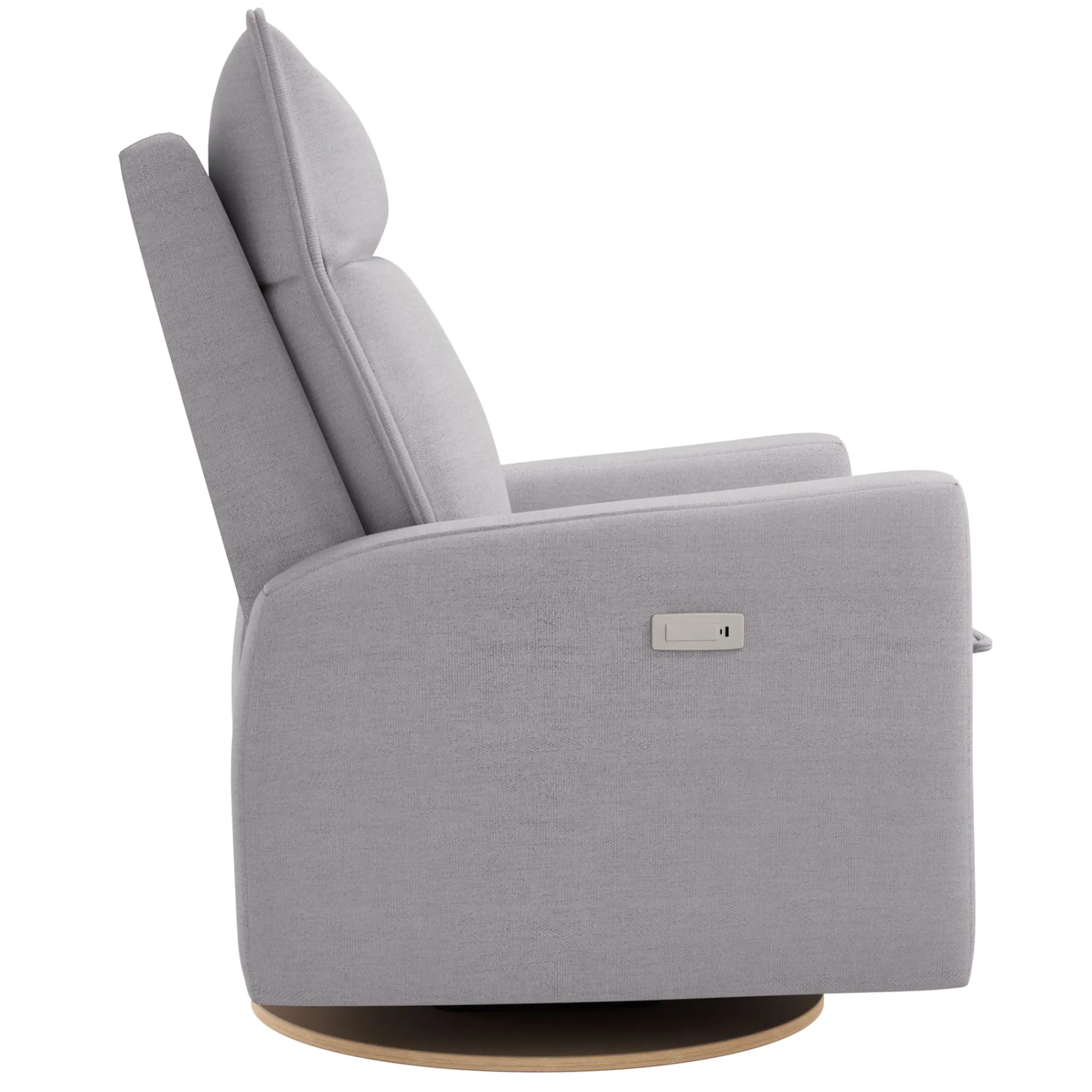 Jaymar BB Rocking and Swivel Armchair Arya - Como Dove Grey - Motorized Electric