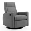 Jaymar BB Gliders & Rocking Chairs|Gliders & Rocking Chairs>Rocking and Swivel Armchair Nelly - Nexus Charcoal / Black