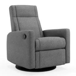 Jaymar BB Gliders & Rocking Chairs|Gliders & Rocking Chairs>Rocking and Swivel Armchair Nelly - Nexus Charcoal / Black