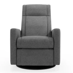 Jaymar BB Gliders & Rocking Chairs|Gliders & Rocking Chairs>Rocking and Swivel Armchair Nelly - Nexus Charcoal / Black