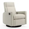 Jaymar BB Gliders & Rocking Chairs|Gliders & Rocking Chairs>Rocking and Swivel Armchair Nelly - Como Sand / Black