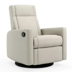 Jaymar BB Gliders & Rocking Chairs|Gliders & Rocking Chairs>Rocking and Swivel Armchair Nelly - Como Sand / Black