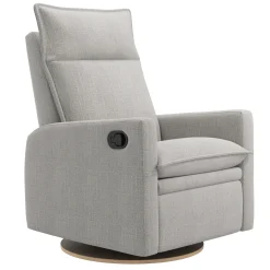 Jaymar BB Rocking and Swivel Armchair Arya - Nubia Silver