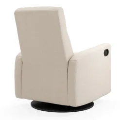 Jaymar BB Rocking and Swivel Armchair Nelly - Beyond Sheep Cream / Black