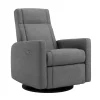 Jaymar BB Rocking and Swivel PowerArmchair Nelly - Nexus Charcoal / Black - Motorized Electric