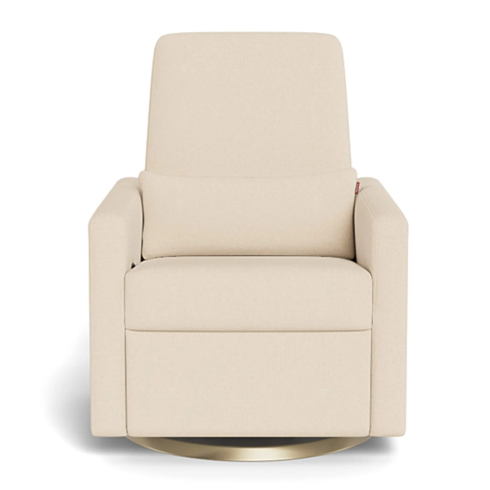 Monte Rocking Glider Recliner Armchair Grano - Biscuit / Gold