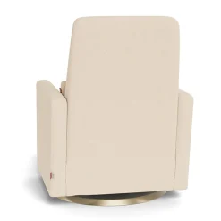 Monte Rocking Glider Recliner Armchair Grano - Biscuit / Gold