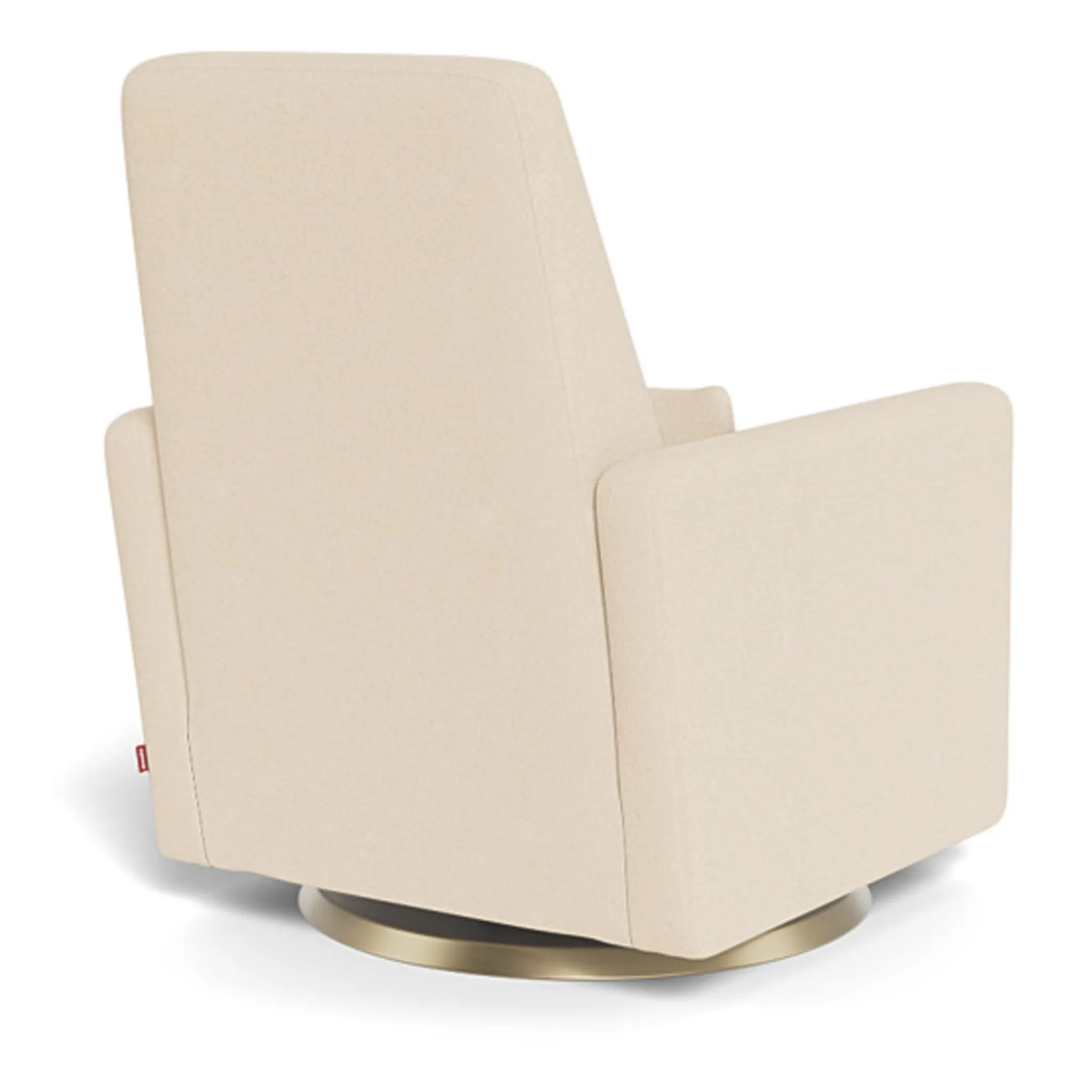 Monte Rocking Glider Recliner Armchair Grano - Biscuit / Gold